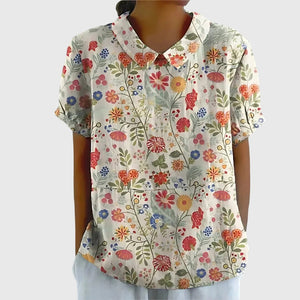 Light Pink With Floral Print
