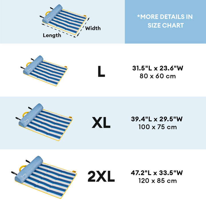 Sparrow | Portable Cooling Dog Mat with Memory Foam Cushion and Water Resistant Surface - image 3