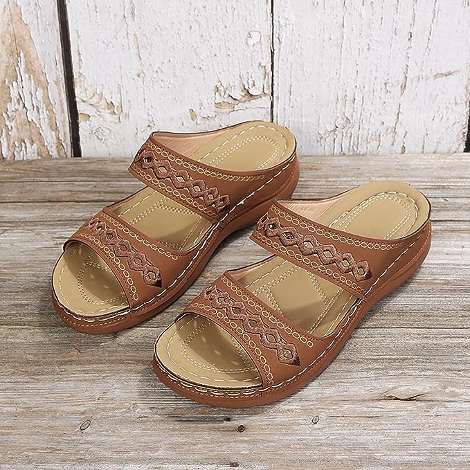 Basilia | Women's Alysson's Thick Orthopaedic Sandals