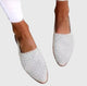 Bettany | Women's Orthopaedic Woven Slingback Flats with Adjustable Strap for Summer