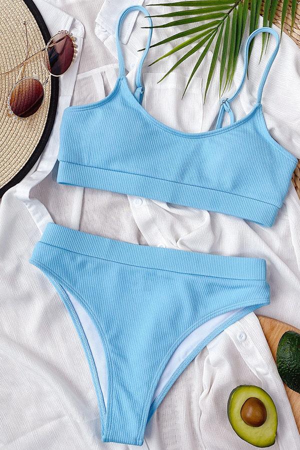 Sidonia | Women's Knitted Tankini Set - image 8