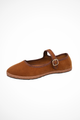 Emma | Women's Round Toe Buckle Strap Mary Jane Ballet Flats