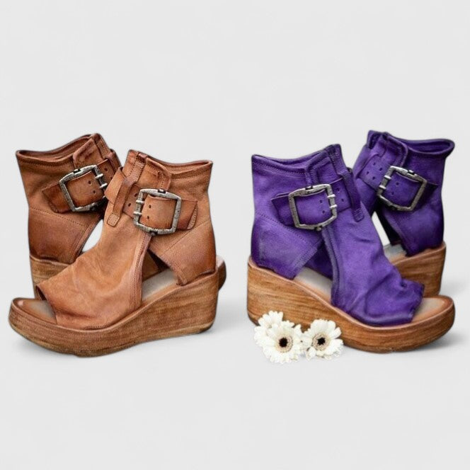 Jess | Women's Orthopedic-Style Wedge Sandals with Arch Support