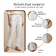 Daphne | Women's Elastic Waist Cotton Linen Casual Pants