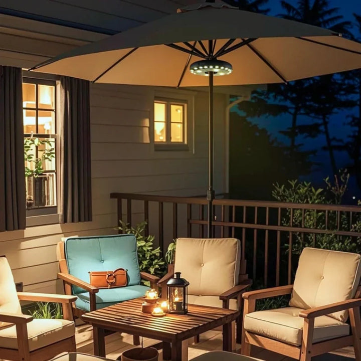 Teuntje | Patio Umbrella Light, Adaptive Lighting Modes, Smart Mounting Design - image 2
