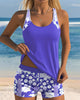 Godelieve | Women's Printed Tankini Set with Swim Shorts - image 2