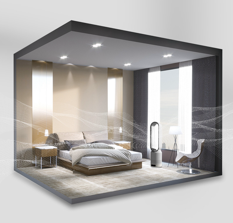 Airpure | 3-in-1 Bladeless Air Cooler and Purifier with 90° Oscillation