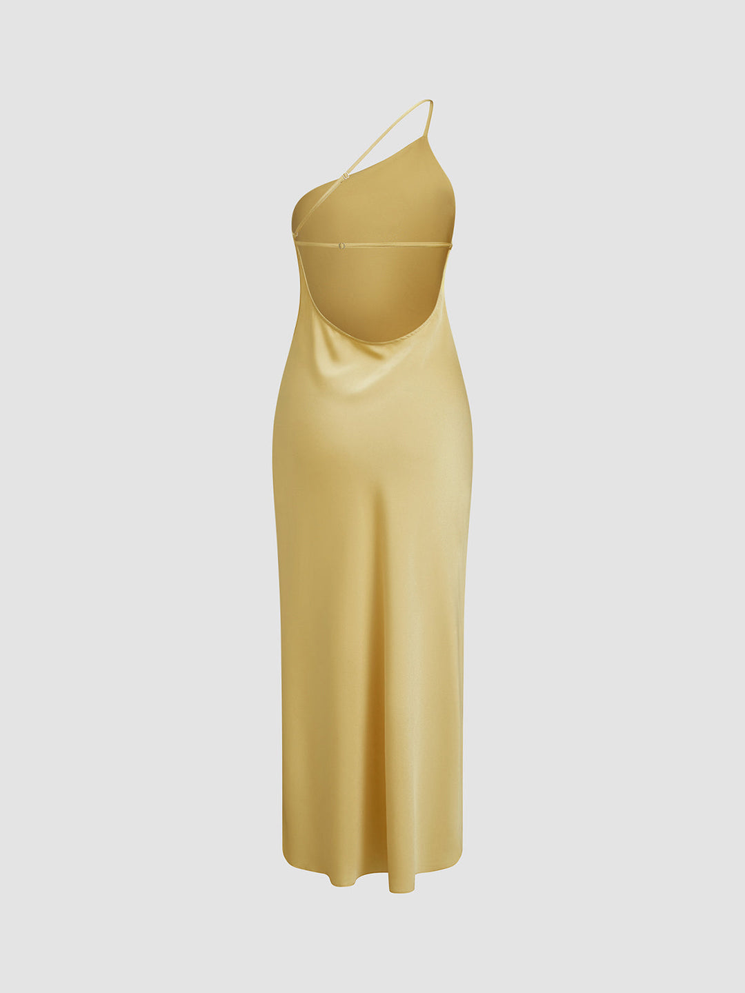 Alessandra | Women's Moonlight Open Back Satin Slit Long Dress