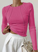 Olwen | Women's Basic Piping Long Sleeve Top