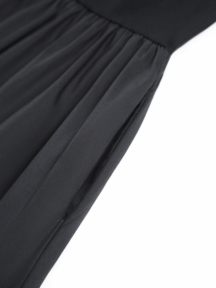 Morwenna | Women's Leisure Crew Neck Long Dress