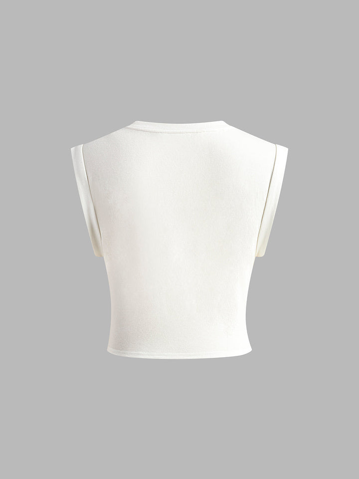 Liesel | Women's Cotton Knotted T-Shirt