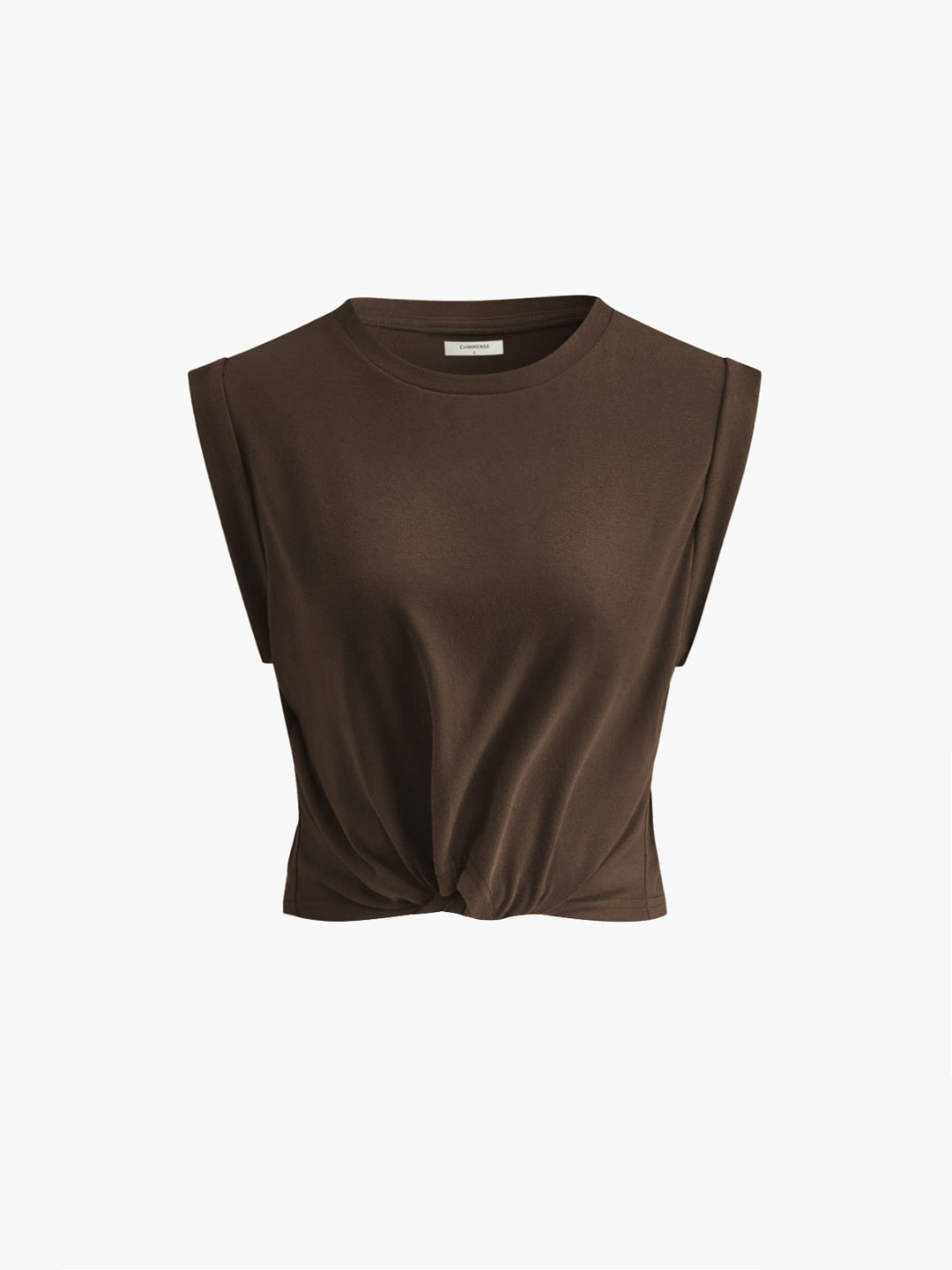 Liesel | Women's Cotton Knotted T-Shirt