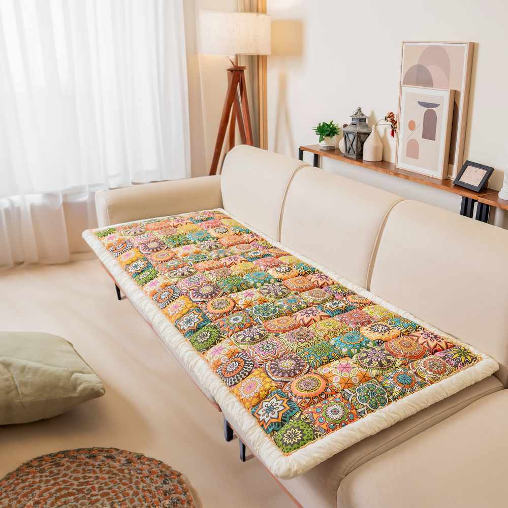 Blairgowrie | Floral Quilted Cotton Pet Couch Cover - image 3