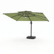 Flax | Cantilever Garden Parasol with Solar LED Lights, 360° Rotating Outdoor Umbrella 2.7 x 3.6m - image 14