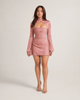 Albertine | Women's Corset Mini Dress with Sweetheart Neck and Draped Bodice - image 6