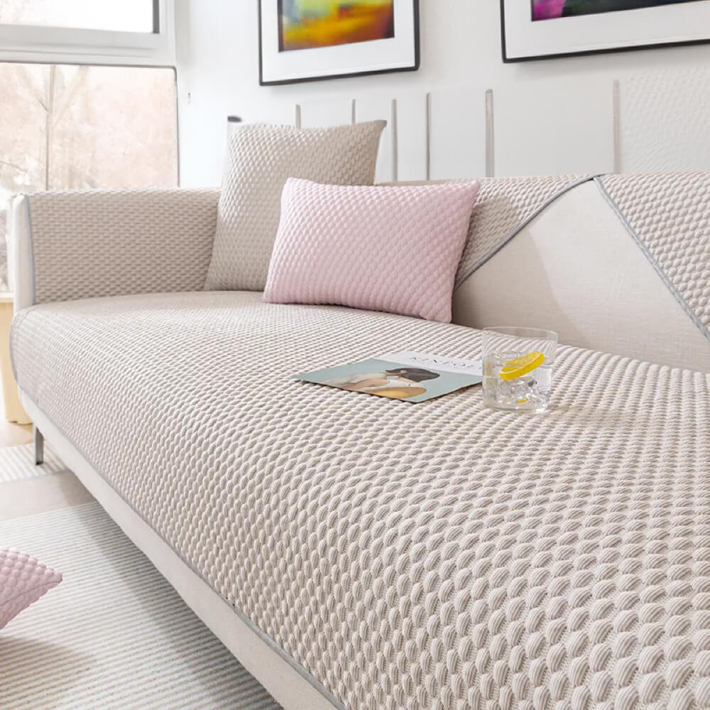 Waratah | Couch Protector with Ice Silk Technology, Washable Pet Couch Cover for Ultimate Comfort - image 1