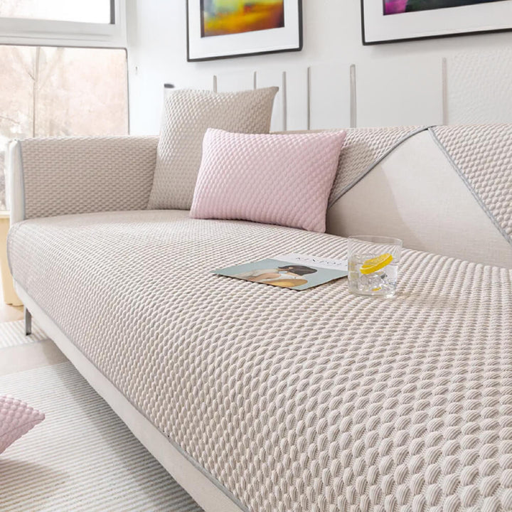 Waratah | Couch Protector with Ice Silk Technology, Washable Pet Couch Cover for Ultimate Comfort - image 1