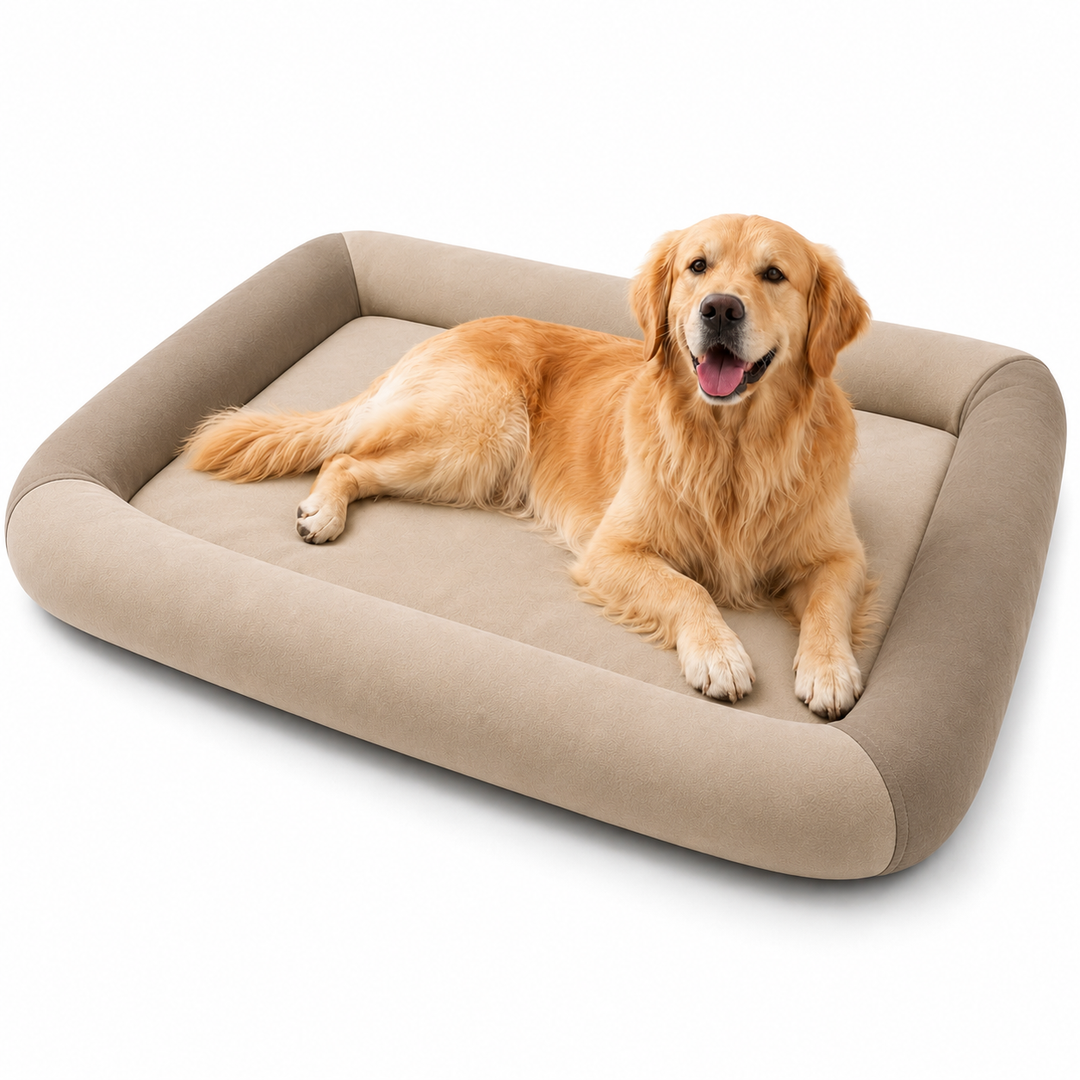Larch | Cooling Dog Bed with Waterproof Design & Plush Texture, Ideal for Summer Comfort - image 7