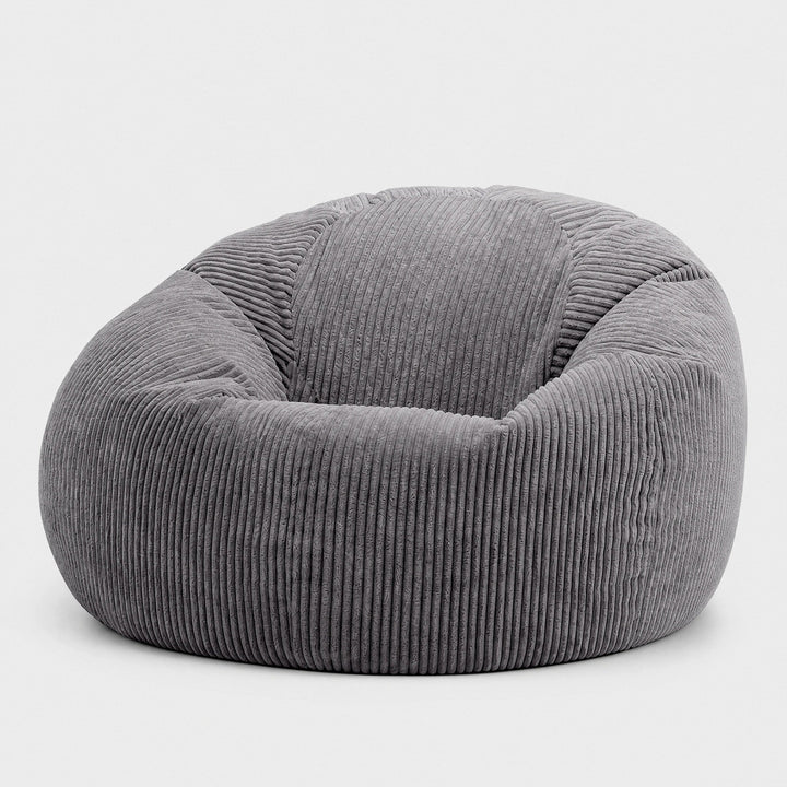 Dirkje | Corduroy Bean Bag Chair, Soft Lounge Seat for Living Room & Bedroom - image 3