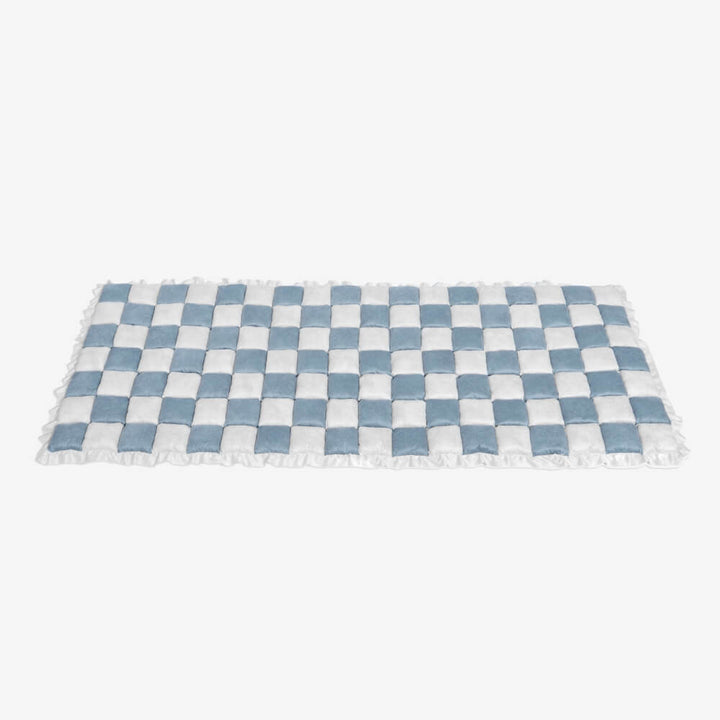Kurnell | Cream Plaid Chenille Pet Mat and Couch Cover - image 23