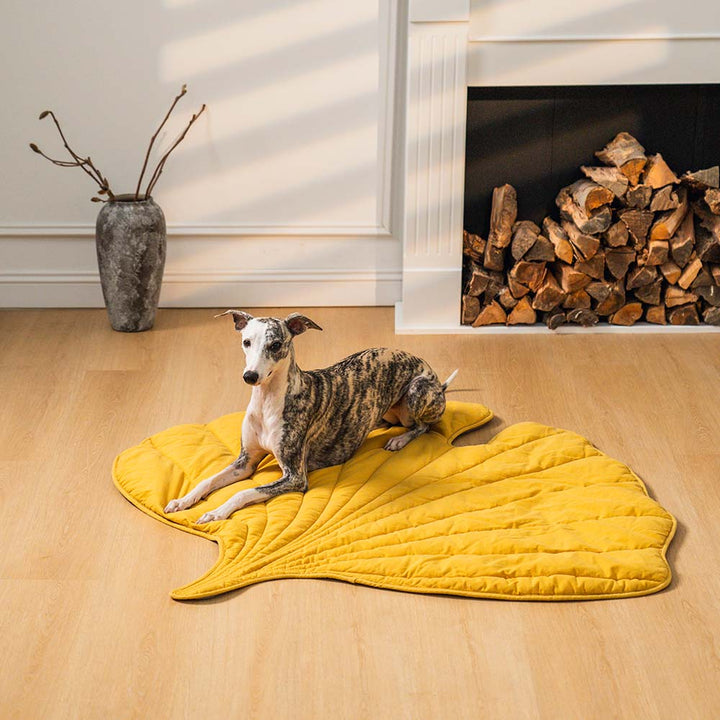 Bundeena | Leaf Shape Washable Dog Blanket and Mat - image 11