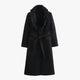 Evangeline | Women's Faux Collar Belted Winter Coat