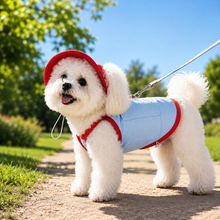 Argyro | Dog Cooling Vest and Sun Hat Set, Keep your dog cool and comfortable during hot summer walks. - image 12