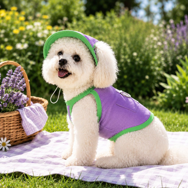 Argyro | Dog Cooling Vest and Sun Hat Set, Keep your dog cool and comfortable during hot summer walks. - image 3