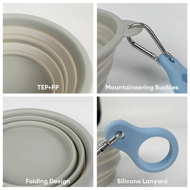 Clovelly | Collapsible Silicone Travel Dog Bowl - image 6