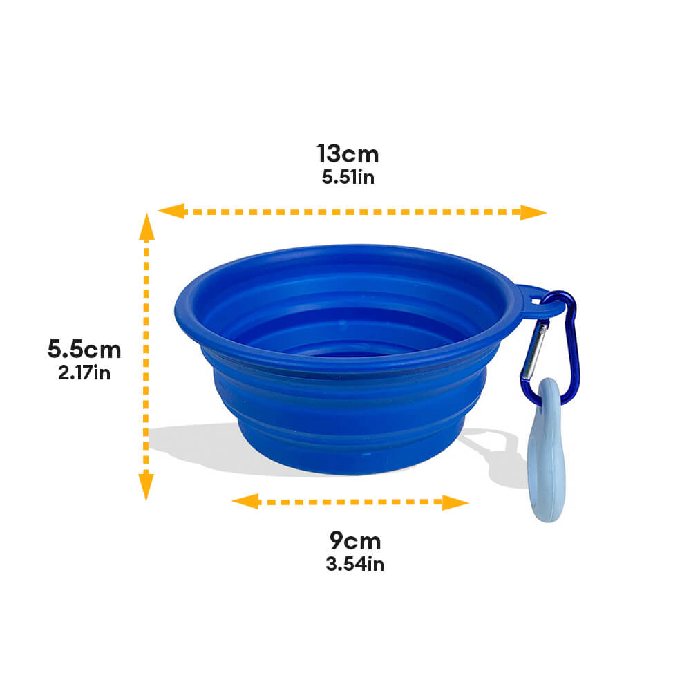 Clovelly | Collapsible Silicone Travel Dog Bowl - image 7
