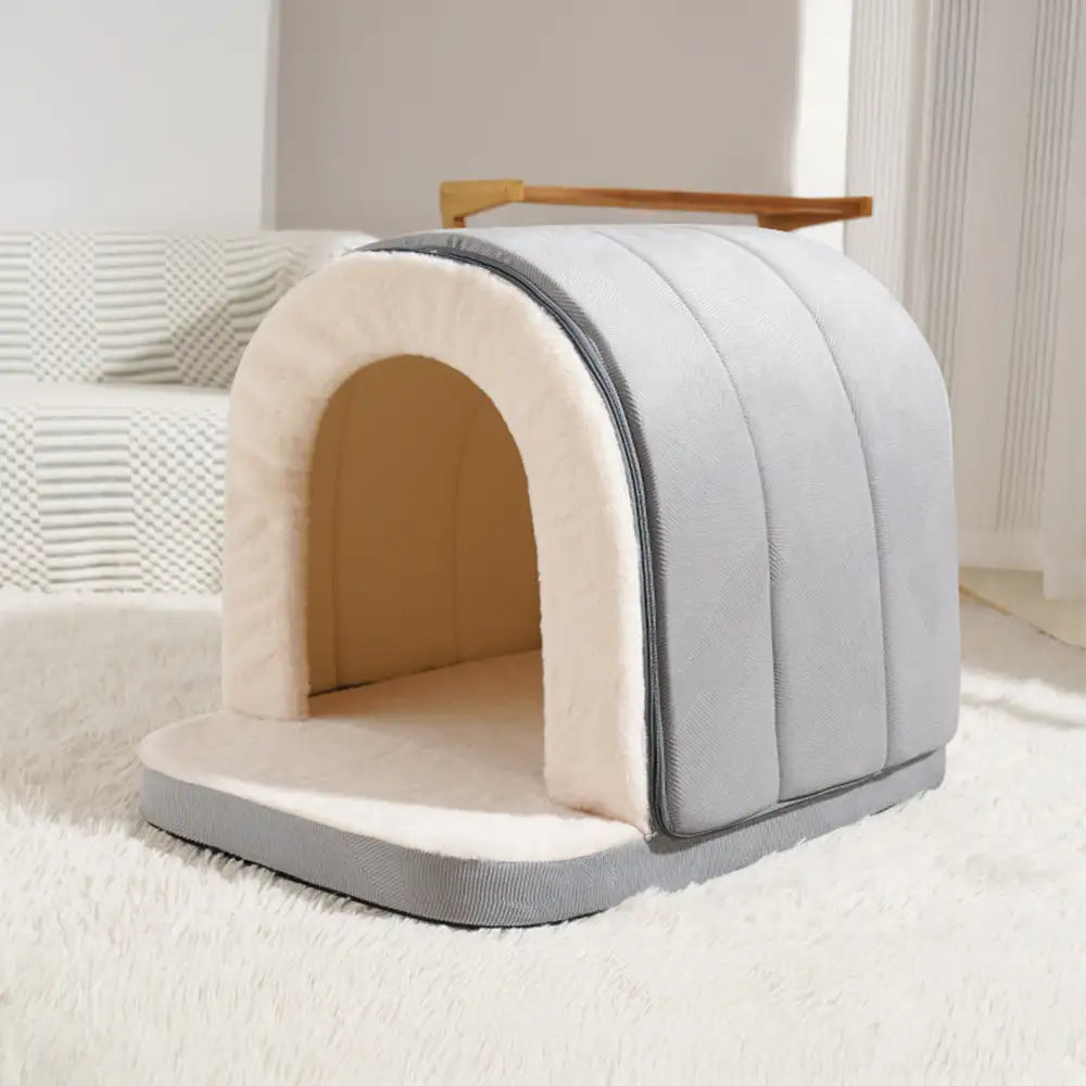Woodside | Convertible Cat Cave and Small Dog Bed - image 14