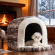 Woodside | Convertible Cat Cave and Small Dog Bed - image 5