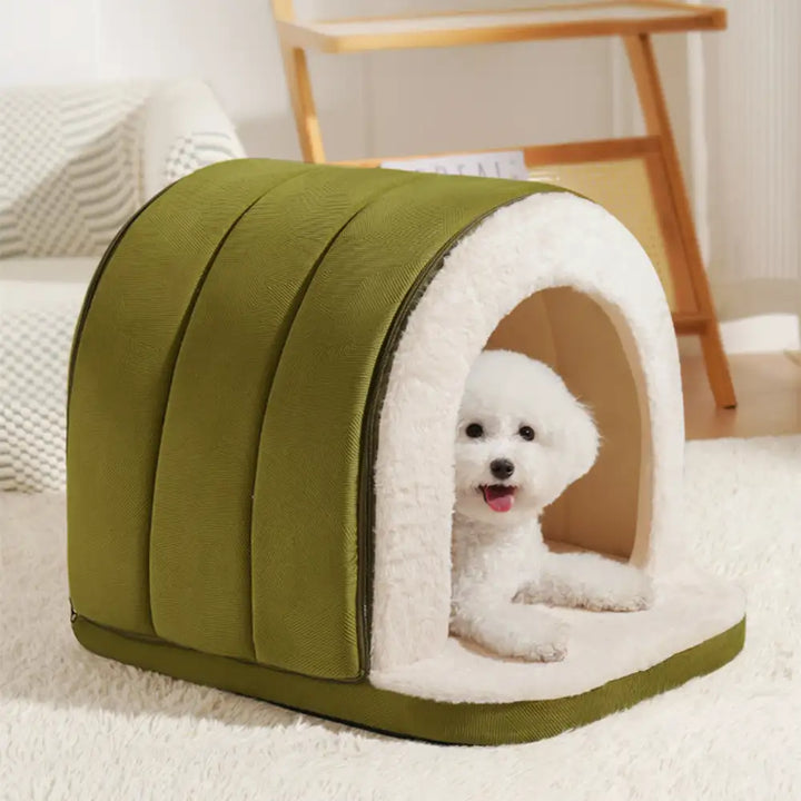 Woodside | Convertible Cat Cave and Small Dog Bed - image 1