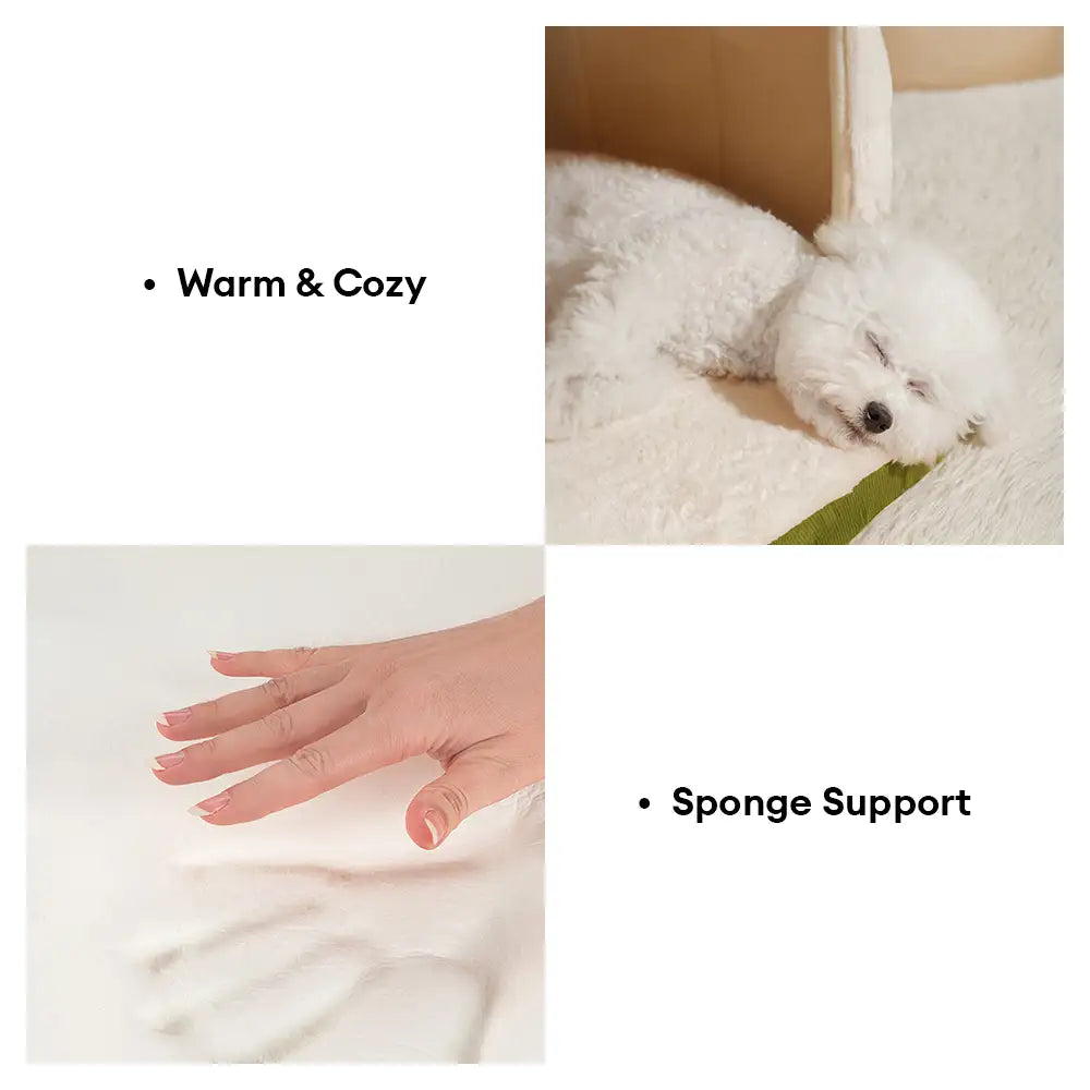 Woodside | Convertible Cat Cave and Small Dog Bed - image 7