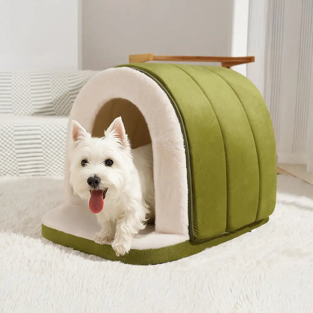 Woodside | Convertible Cat Cave and Small Dog Bed - image 8