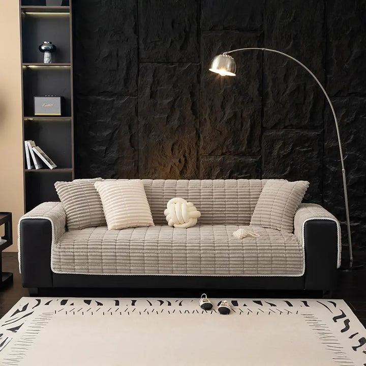 Durras | Waterproof One-Piece Quilted Flannel Couch Cover - image 21