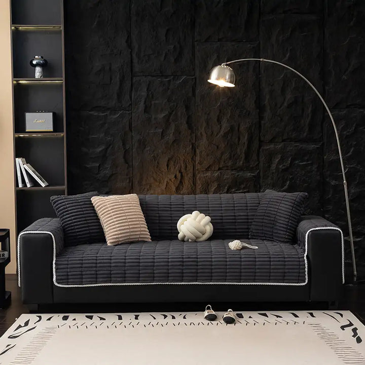 Durras | Waterproof One-Piece Quilted Flannel Couch Cover - image 20