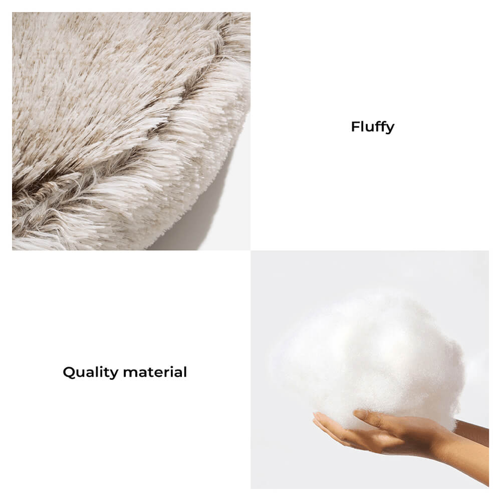 Shoreham | Plush Semi-Enclosed Pet Nest Bed with Hood - image 3
