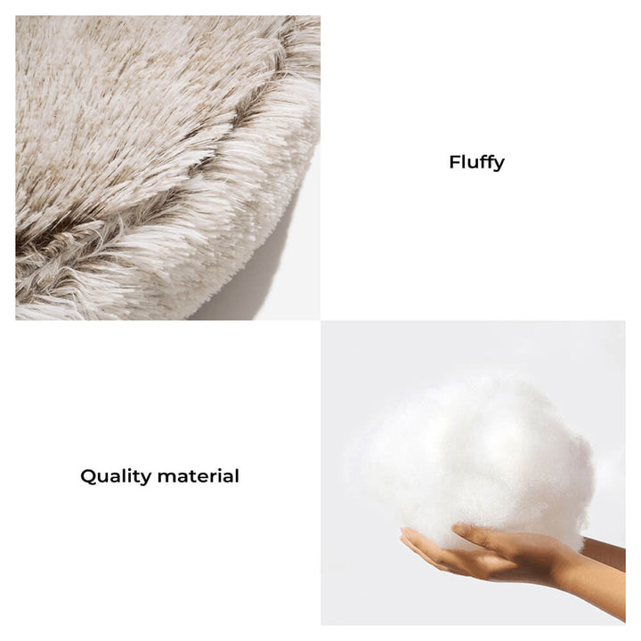 Shoreham | Plush Semi-Enclosed Pet Nest Bed with Hood - image 3