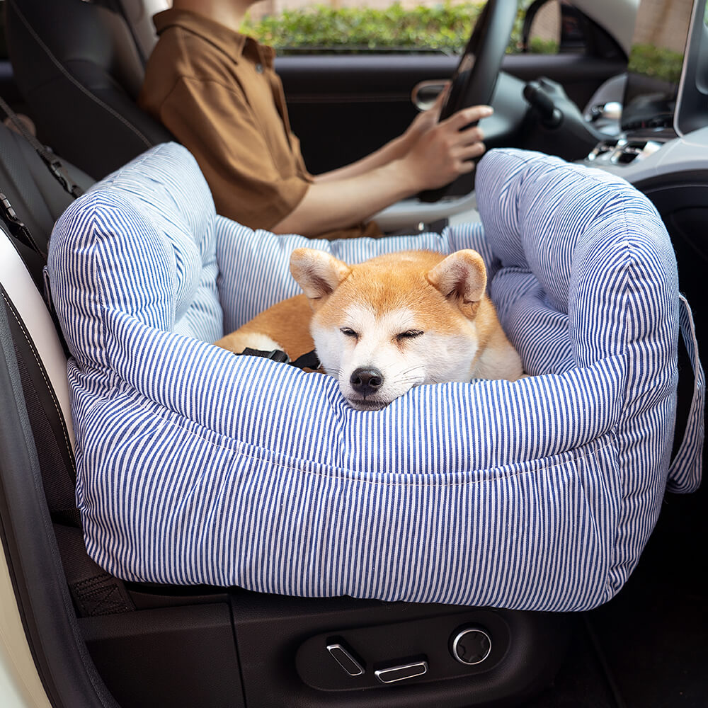 Tomakin | Portable Cotton Bolster Dog Car Seat Bed - image 13