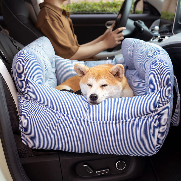 Tomakin | Portable Cotton Bolster Dog Car Seat Bed - image 13