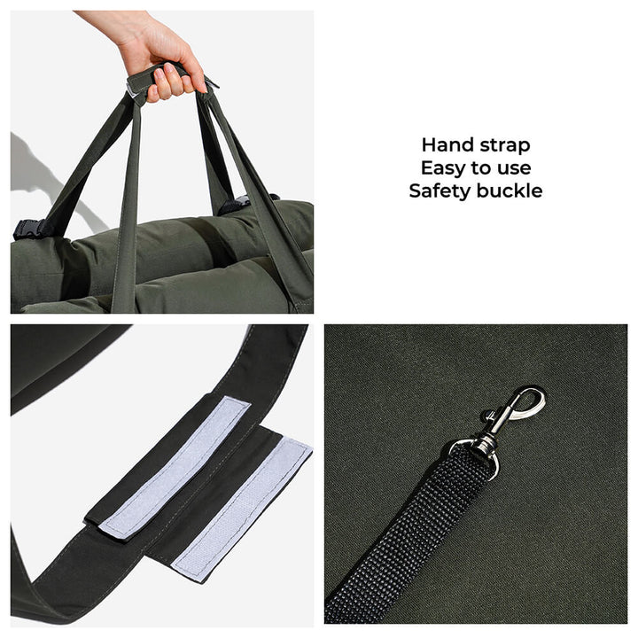 Tomakin | Portable Cotton Bolster Dog Car Seat Bed - image 4