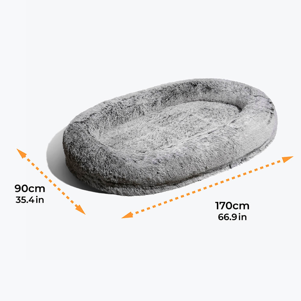 Pambula | Donut Dog Bed with Raised Bolster and Waterproof Liner - image 15