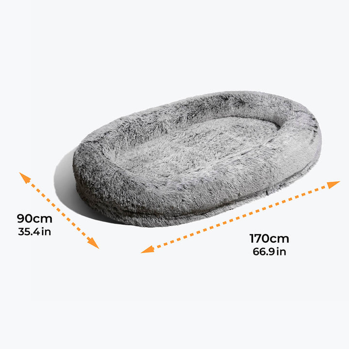 Pambula | Donut Dog Bed with Raised Bolster and Waterproof Liner - image 15