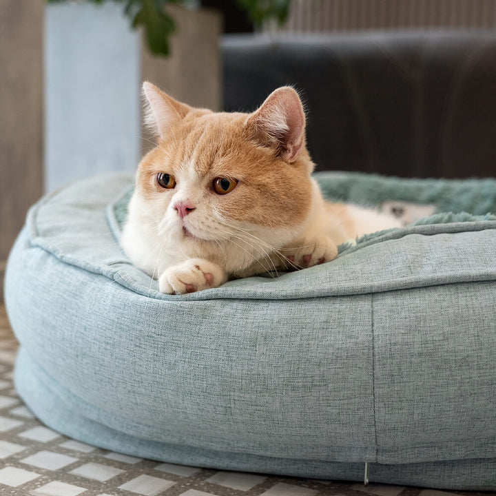 Newport | Fluffy Donut Dog and Cat Bed - image 11