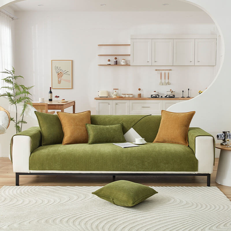 Bombo | Waterproof Herringbone Chenille Couch Cover - image 2