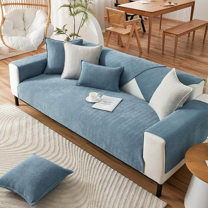 Bombo | Waterproof Herringbone Chenille Couch Cover - image 15
