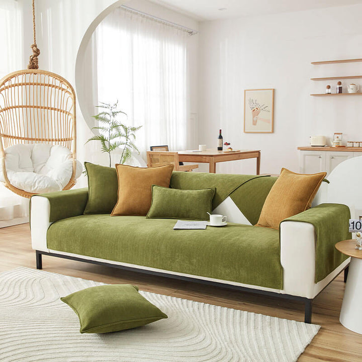 Bombo | Waterproof Herringbone Chenille Couch Cover - image 7