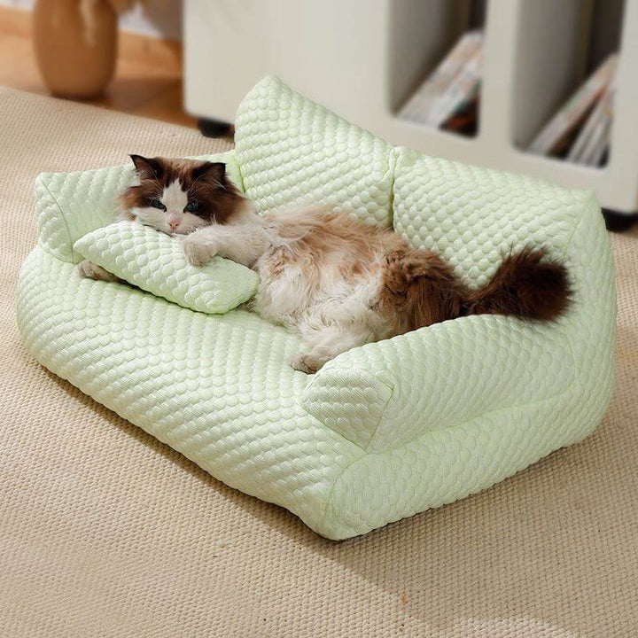 Cowes | Breathable Ice Silk Dog Sofa Bed, Washable - image 14
