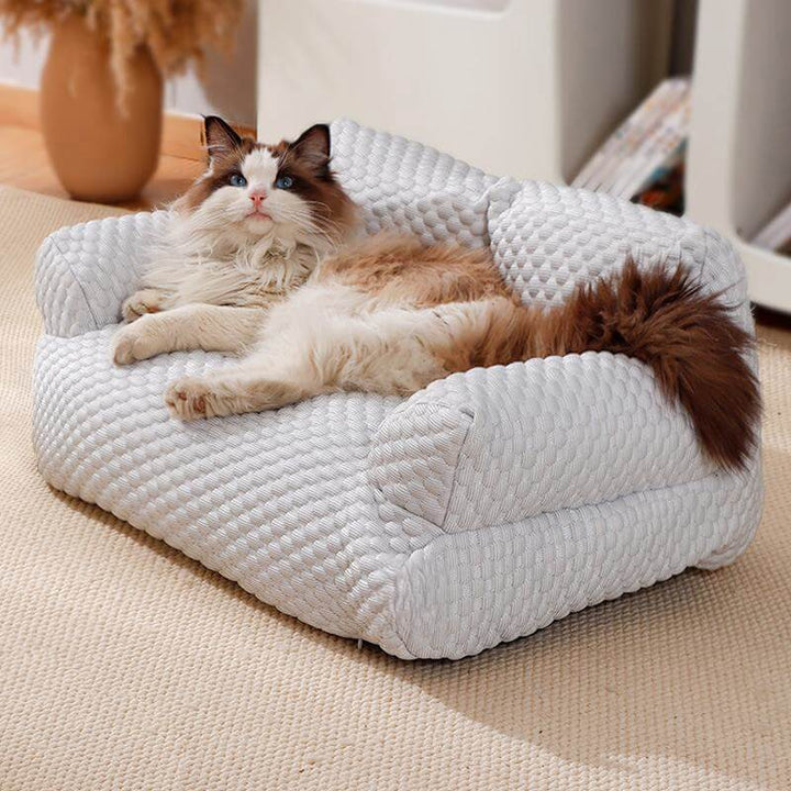 Cowes | Breathable Ice Silk Dog Sofa Bed, Washable - image 15